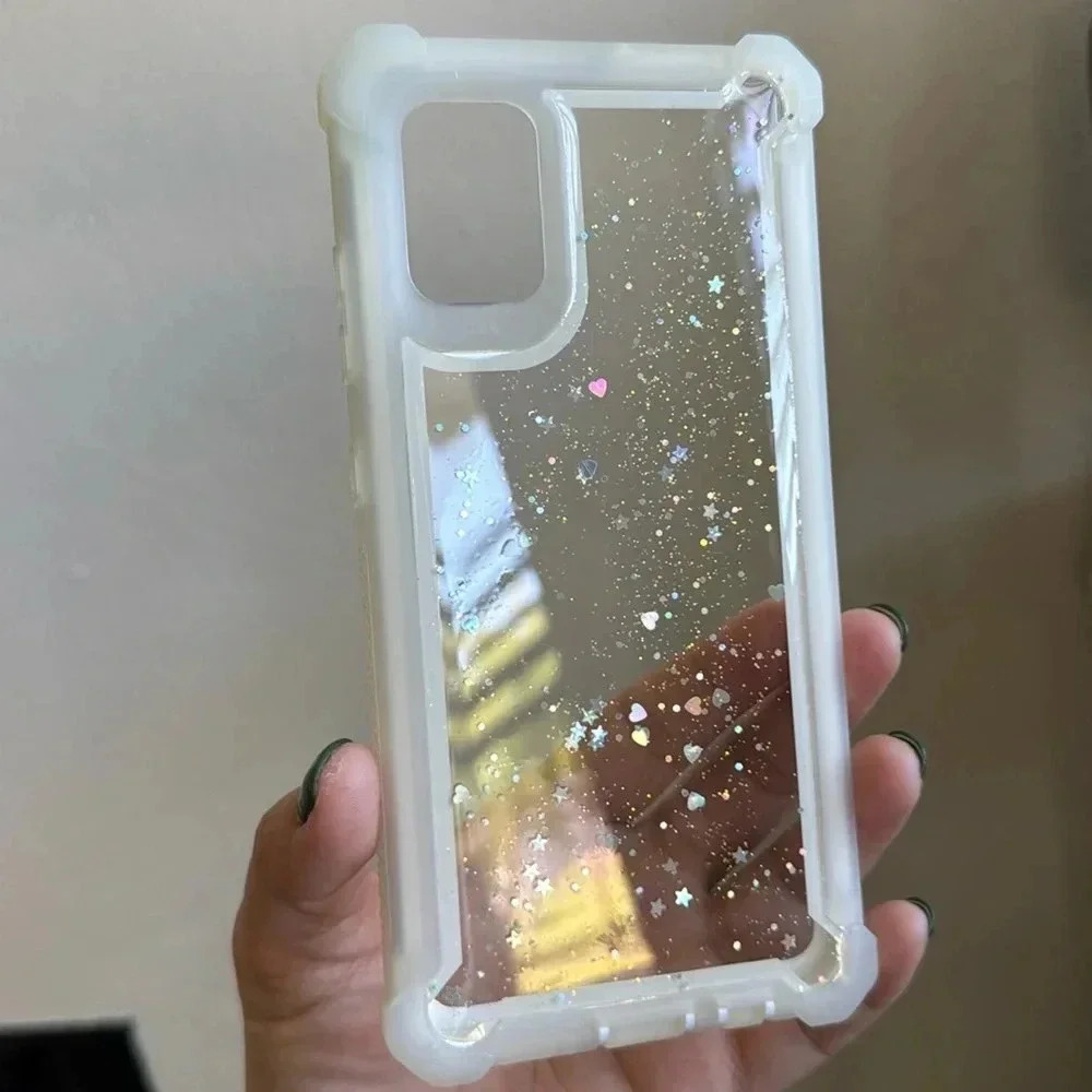 Galaxy A51 Protective Case Glitter - Picture 2 of 7
